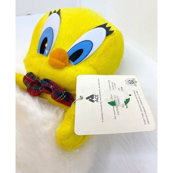 NWT Warner Brothers Looney Tunes Plush Tweety Bird Christmas Stocking Cartoon 97 - Picture 7 of 15